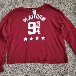 Harry Potter cropped sweater